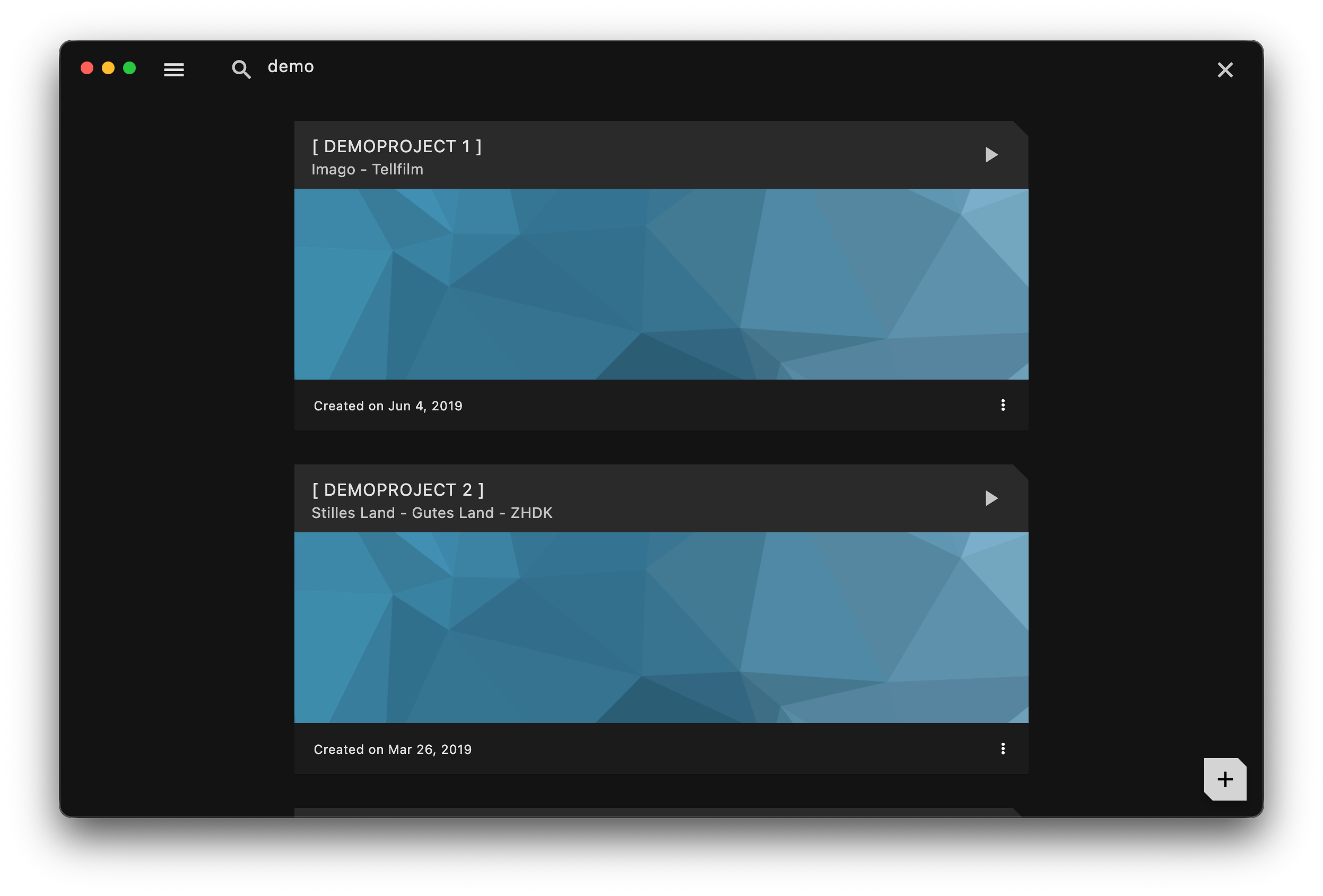 o/DAILIES interface preview 6